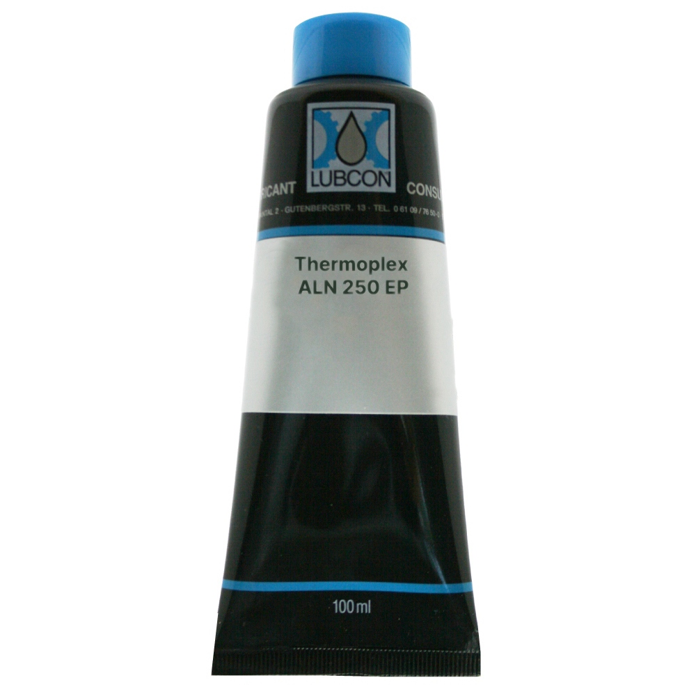 pics/LUBCON/EIS copyright/Tube/Thermoplex ALN 250 EP/lubcon-thermoplex-aln-250-ep-synthetic-gear-flow-grease-100ml-tube-01.jpg